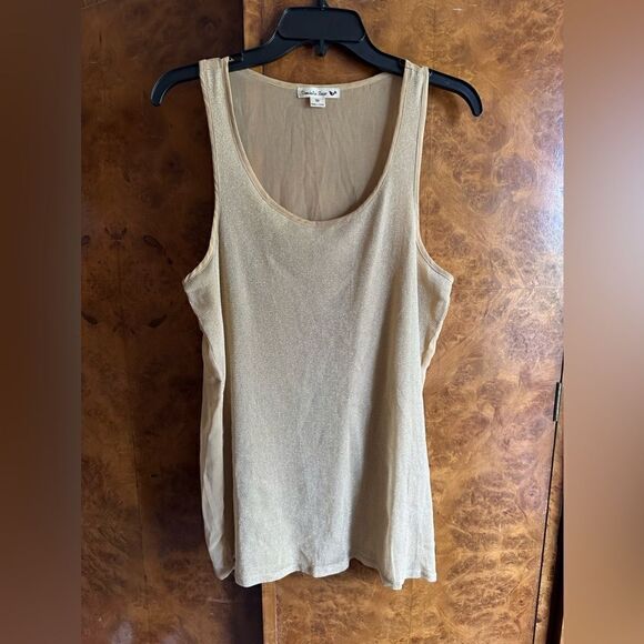 Gold sparkle boutique top - Picture 1 of 5